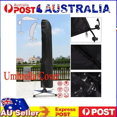 $27.74 • Buy Heavy Duty Banana Umbrella Cover Parasol Cantilever Outdoor Garden Patio Shield