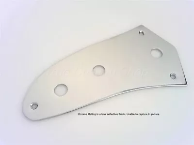 True Custom Shop® Chrome Lower Control Plate For Fender Jaguar USA & Mexico • $10.97