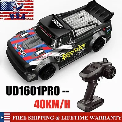 1:16 4WD RC Racing Car 2.4G 40KM/H Brushless High Speed Remote Control Drift Car • $72.98