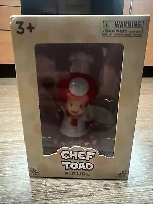Super Nintendo World Chef Toad Figure Statue Mario Universal Studios Hollywood  • $70
