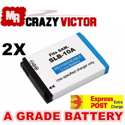 2x PX1733E-1BRS PX1733 PX1733U Battery 4 Toshiba Camileo X-Sports Action Camera • $16.95