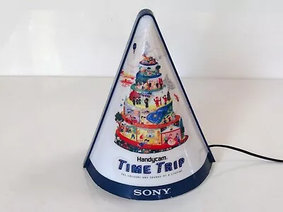 Vintage SONY Promotional Desk Lamp Featuring Handycam Sams Time Trip From 1990s • $300