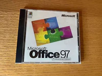 MICROSOFT OFFICE 97 PROFESSIONAL EDITION 90844 X03-44544 With Product Key • $19