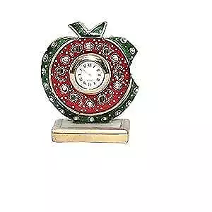 Multicolor Marble Watch For Decoration Of Home & Office Marble Showpiece Watch • $75.44