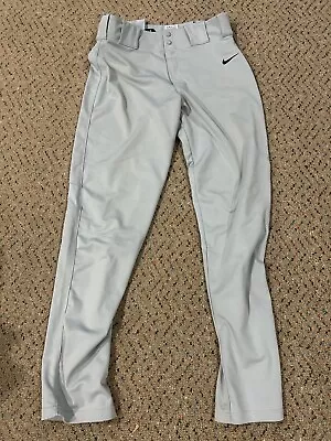 Grey Nike Baseball Pants Size Large Mint Condition • $1.25