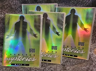 UNSOLVED MYSTERIES 4-disc DVD 2004 RARE UFO ALIENS Vol 1 Robert Stack  • $19.98