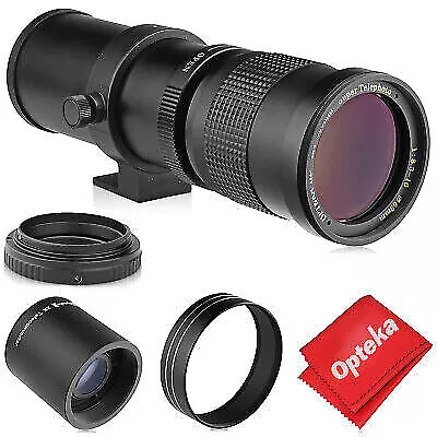 Opteka 420-1600mm Telephoto Zoom Lens For Olympus M43 Micro Four Thirds Mount • $97.41