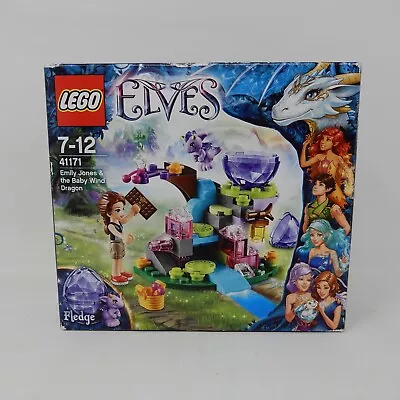 Lego Elves 41171 Emily Jones And The Baby Wind Dragon - New In Box (Box Wear) • $89.99
