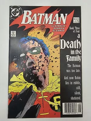 Batman #428 (1988) “A Death In The Family Book 3” Newsstand DC Comics Mignola  • $9.99