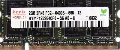 NEW 2GB Dell Latitude 2110 D520 D530 D531 DDR2 SoDIMM Laptop/Notebook RAM Memory • $14.95