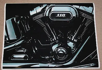 HARLEY DAVIDSON SCREAMING EAGLE 110 ENGINE POSTER 36x48 BIG! • $89.95