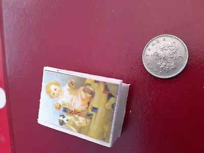 £3.49 • Buy Dolls House Miniature Box Of Building Bricks - Handmade 1:12 Scale