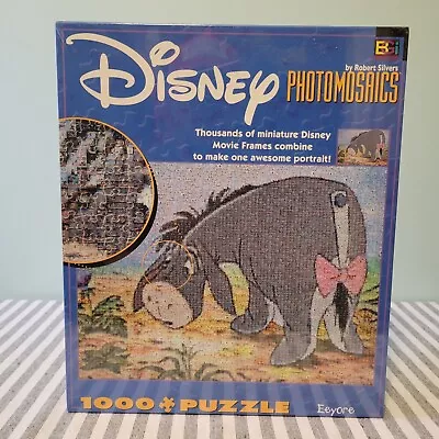 Disney Photomosaics Jigsaw Puzzle Eeyore Winnie The Pooh 1000 Pieces  • $25