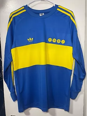 Boca Juniors 1981 Home Jersey Long Sleeve Maradona #10 • $75