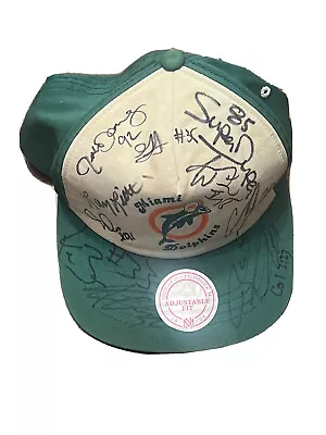 Miami Dolphins Autographed Hat • £189.99