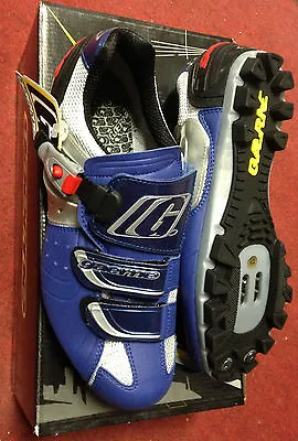 Shoes Mountain Bike Gaerne Rey Graphite MTB Shoes 42 Royal Blue Made IN Italy • $91.03