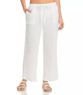 J. Valdi Beach Pants Swim Cover Up Pants Off-White Size X-Small • $38.25