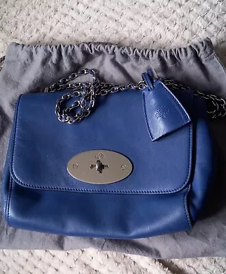 Mulberry Lily Bag- Blue  100% Authentic • £175