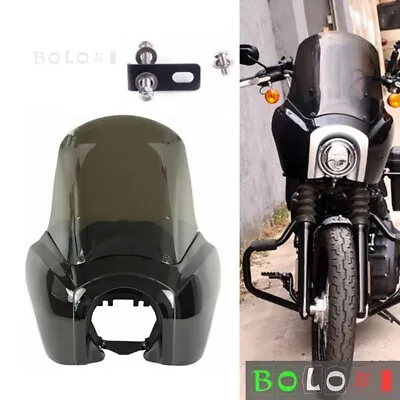 Club Style Front Fairing Windshield Kit For Harley Street Bob FXBB FXBBS 2018-23 • $149.99