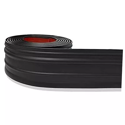  Vinyl Wall Base Decor Wall Base Trim With Super Strong 6 Inch X 40 Ft 1 Black • $157.32
