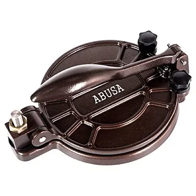 $65.01 • Buy ABUSA Thickness Adjustable Tortilla Press 8 Inch Tortilla Maker Bronze - Roti...