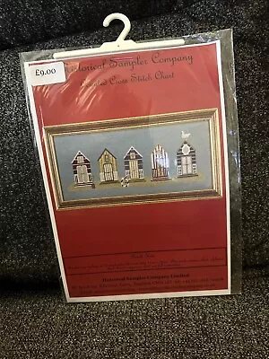 Historical Sampler Company Cross Stitch Pattern Chart Beach Huts • £9