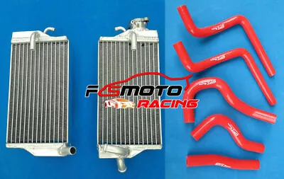 For Honda CR125R CR125 2004 CR 125 R 04 2-STROKE Aluminum Radiator+RED Hose • $98