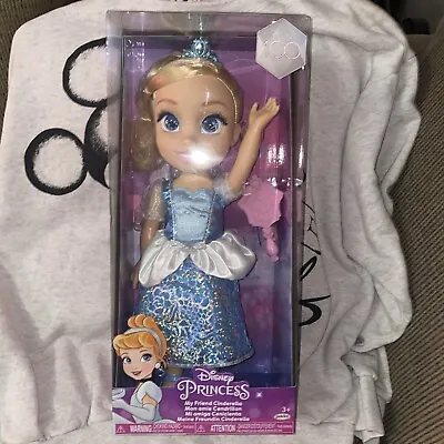 Disney Princess My Friend Cinderella Doll 14  W/ Dress Shoes Tiara • $18