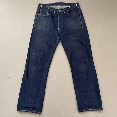 Vintage Levis Vintage 501 XX Buckle Back Selvedge Denim Jeans Made In USA 32x32 • $179.99