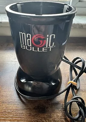 Magic Bullet Model MB1001 Blender Motor Base Only Replacement Silver Black Works • $31.95
