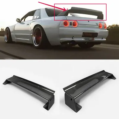 For Nissan Skyline R32 GTR Carbon +FRP Unpainted Rear Trunk Spoiler Wing Lip • $623.76