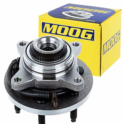 MOOG Front Wheel Hub & Bearing Assembly For 2005-2008 F-150 W/ ABS 6 Lug 4WD 4x4 • $90.13