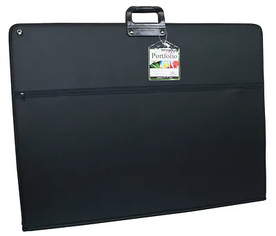 A2 CUSHIONED ART PORTFOLIO ARTIST DRAWING STORAGE FOLDER ZIP UP CASE Rfolio72 • £30.95