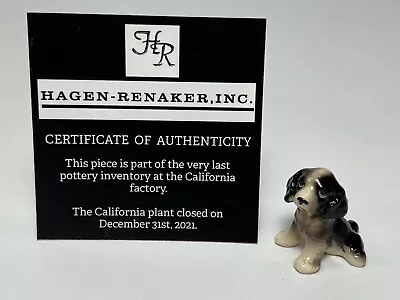 Hagen Renaker #709 3203 NOS Springer Spaniel Pup Last Of Factory Stock 2021 BIN • $9.99