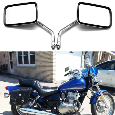 Chrome Motorcycle Mirrors For Kawasaki Vulcan 500 750 EN500A EN500C LTD VN750A • $29.89