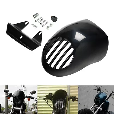 5 3/4  Headlight Fairing Fork Mount Fit For Harley Sportster 883 1200 Cafe Racer • $38.50