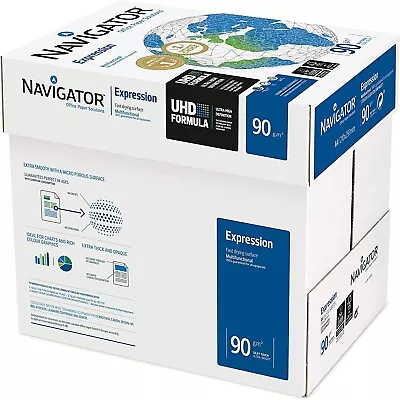 Navigator Expression A4 90gsm Paper - Box Of 5 Reams 2500 Sheets • £30.99