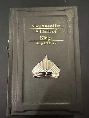 A Game Of Thrones- A Clash Of Kings HAND BOUND LEATHER  Numbered 11/80 • $250