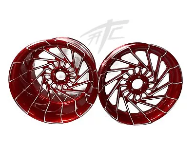 Gsxr 240 Fat Tire Wilder Red Contrast Mayhem Wheels 01-08 Suzuki Gsxr 1000 • $2799.99