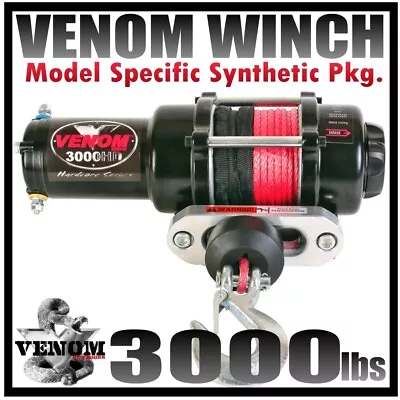 3000lb Venom Atv Winch Can-am 02-14 Outlander 3000 Lb • $229.99