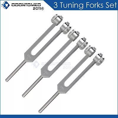 3 Tuning Fork C 256 SURGICAL MEDICAL INSTRUMENTS NEW • $9.80