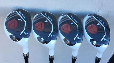 RIGHT HAND T11 Hybrids #7 #8 #9 #PW Taylor Fit SENIOR Graphite Rescue Iron Woods • $230