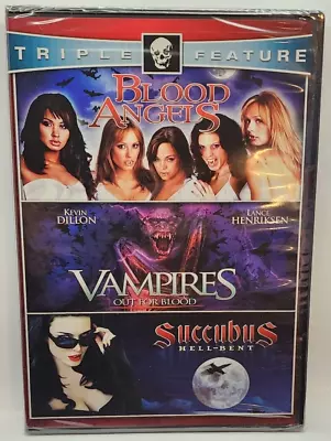 Vampires / Blood Angels / Succubus (DVD) Kevin Dillon Lance Henriksen • $8.99