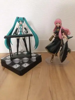 Vocaloid Figma Figure Hatsune Miku Megurine Luka Set Lot Of 2 • $126.72