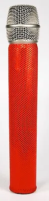 MicFX LASER CUT RED MICROPHONE SLEEVE COVER / FITS WIRELESS MICROPHONES • $9.99