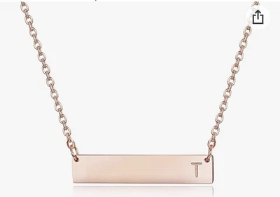 £3.50 • Buy Initial  Necklace - Letter B, E  G, K ,L