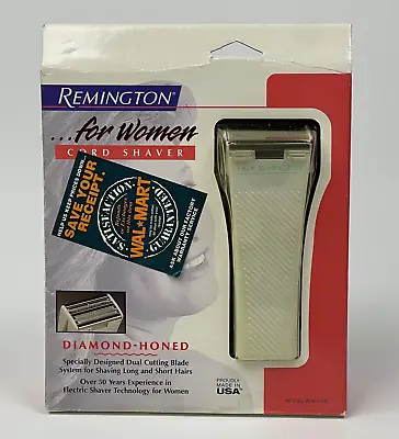 Vintage 1994 Lady Remington Cord Shaver -- Model WER-4200 -- New/Open Box • $29.99