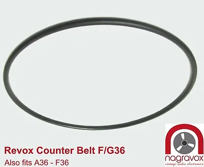 Revox Long Black Counter Belt G36  F36  • $5.50