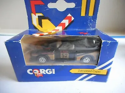 £8.50 • Buy Corgi Junior J57 Zakspeed Capri Car No 52+ Unopened Box