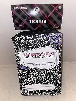 Monster High Diary School Book Crossbody Bag Purse New Spirit Halloween • $30